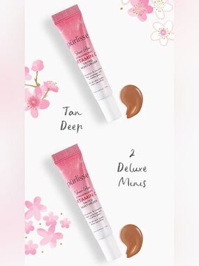 Purlisse (2 Tan Deep) Sheer Glow Strawberry Vitamin C Tinted Moisturizer